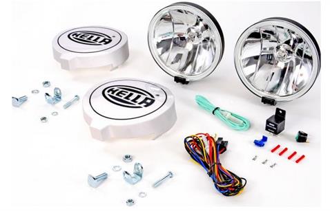 HELLA 12V SİS LAMBASI YUVARLAK 700 FF SET (DELİCİ) BEYAZ