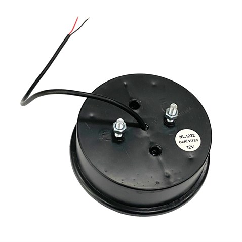 12V GERİ VİTES LAMBASI LEDLİ (YUVARLAK 122 MM) GÜLERYÜZ COBRA-MITSUBISHI-OTOKAR-TEMSA