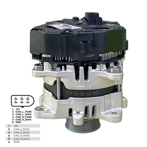 VALEO 48V ALTERNATÖR DİNAMO 250 A AUDI A3/Q3-CUPRA-SEAT LEON-SKODA OCTAVIA IV-VW GOLF VIII 2019 >