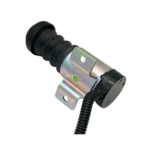 12V STOP SELENOİDİ AYAKLI (PLATİNLİ) PERKINS