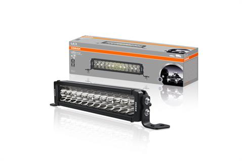 OSRAM 12V-24V LED BAR OFF-ROAD (22 LEDLİ) 30W 6000K 2100 LÜMEN ÇİFT SIRA (170 MT MESAFE) (370*80 MM)