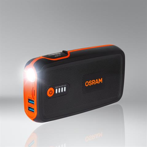 OSRAM 12V AKÜ TAKVİYE CİHAZI (BOOSTER) (1500A) (USB MICRO) (USB 2.4 A POWERBANK) (LED IŞIK)