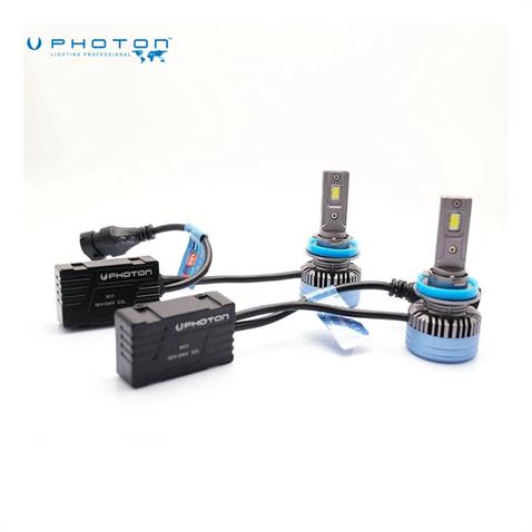 PHOTON 12V-24V H8/H11/H16 CSP LED XENON FAR AMPUL SETİ KATANA 6000K 12000 LÜMEN  CANBUS