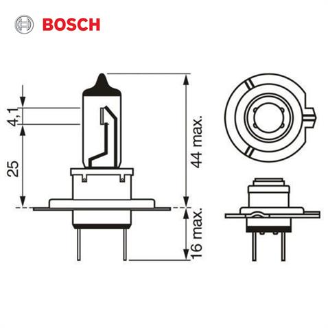 BOSCH 24V H7 AMPUL 70W