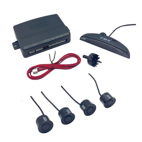 PARK SENSÖRÜ SES İKAZLI+OVAL GÖSTERGELİ (SES AYARLI) (22 MM) SİYAH