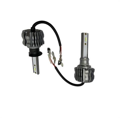 PHOTON 12V-24V H1 CSP LED XENON FAR AMPUL SETİ 10.000K 8000 LÜMEN FANSIZ (BUZ MAVİ)