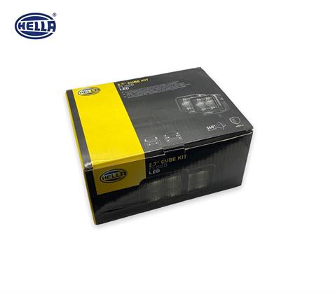 HELLA 10V-30V OFF-ROAD LAMBA 20W 5700K 1400 LÜMEN (GENİŞ AÇI) (4 LEDLİ) (70*64*60 MM) (2 AD)