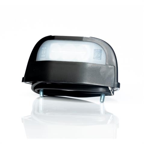 FRISTOM 12V-24V PLAKA LAMBASI NEON LEDLİ YM (SİYAH) E9