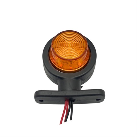 12V-24V TAKOZ LAMBASI MİNİ KÜPE TİP KIRMIZI-SARI (6 LEDLİ)