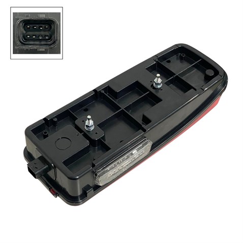 ÇERKEZ 12V-36V STOP LAMBASI LEDLİ PLAKALI DAF CF/FT/LF SERİSİ EURO-6 SOL