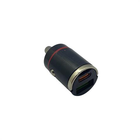12V-24V TELEFON ŞARJ CİHAZI 2.5 A/6.0 A (ÇAKMAK GİRİŞLİ) (USB+TYPE-C) 