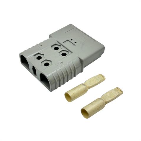 36V-150V ELEKTRİKLİ FORKLİFT AKÜ SOKETİ 160 A (35 MM/50 MM) (GRİ) (SBE160) (ÇAP:71 BOY:92 MM)
