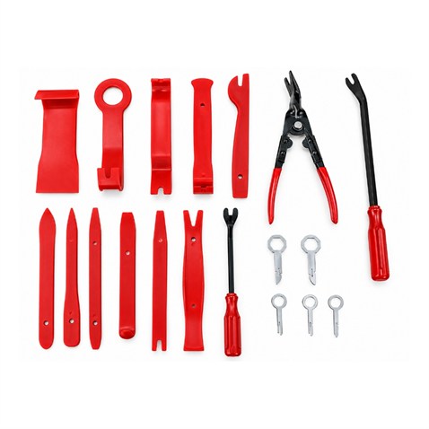 KAPI DÖŞEME-TAMPON-TORPİDO-TRİM PLASTİK PANEL OTO KLİPS SETİ (19 PARÇA)