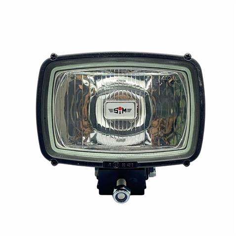 SİM ÇALIŞMA LAMBASI-FARI PLS (DİKDÖRTGEN) (ÇİZGİLİ CAM) (H3 AMPULSÜZ) (160*112 MM) FORKLİFT-İŞ MAK.