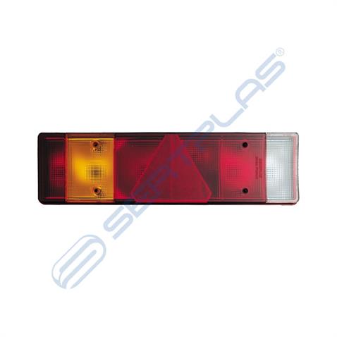 SERTPLAS STOP LAMBASI 7-FONKSİYONLU (KABLOLU) PLAKALI IVECO TIR SOL
