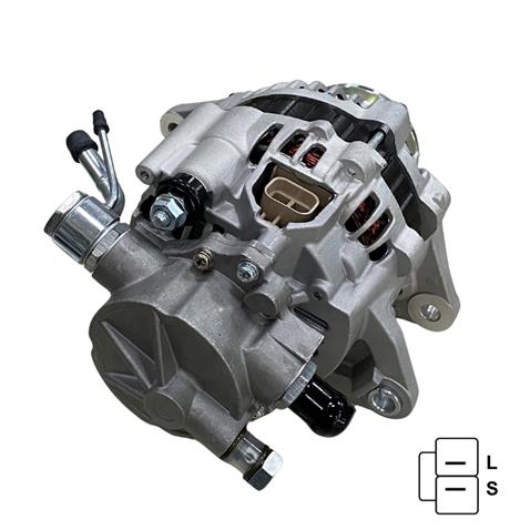 12V ALTERNATÖR DİNAMO 65 A VAKUMLU (L-S) (10 MM SAPLAMA) HYUNDAI H100-MITSUBISHI L200/L300
