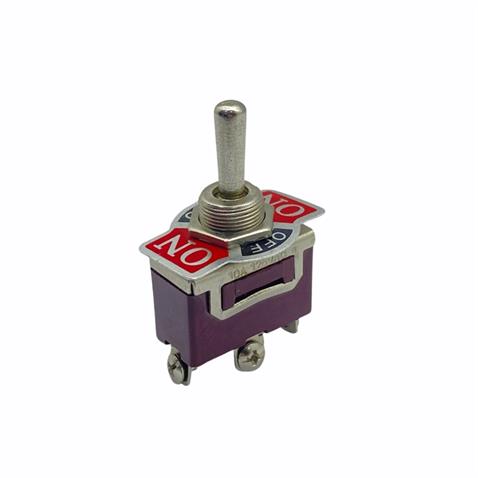 SAĞ-SOL ANAHTAR METAL (3 UÇLU) (ON-OFF-ON) (6A 250V / 10A 125V AC)