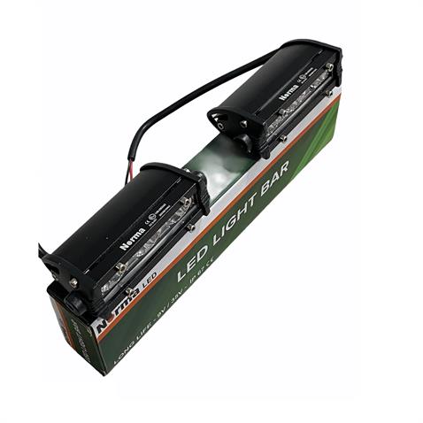 NORMA 9V-35V LED BAR OFF-ROAD 9W (3 LEDLİ) TEK SIRA İNCE DÜZ (100 MM) (2 AD)