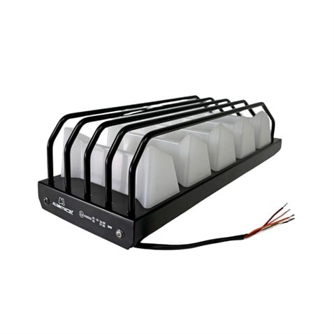 ALLMETEOR 1001-SB 24V STOP LAMBASI (KAYAR SİNYALLİ) (METAL GÖVDE ÇELİK KORUMALI) (396.6*139 MM)