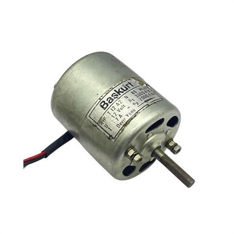 BAŞKURT 12V KALORİFER MOTORU ÇİFT DEVRE (SAĞ DÖNÜŞ) (65W/2000-3000 DEVİR/7A)
