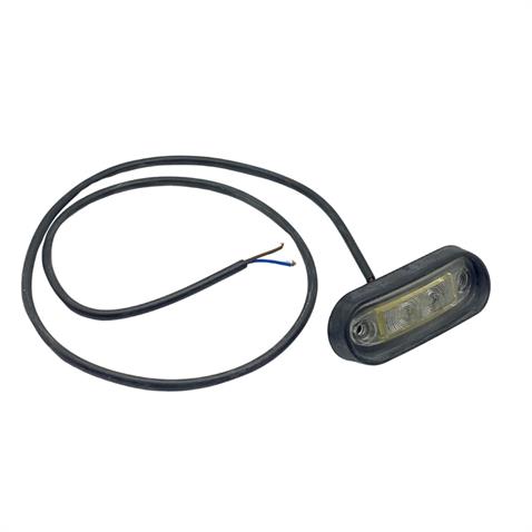 SABA 24V BASAMAK-PLAKA LAMBASI LED YM GÖMME UNIVERSAL BEYAZ E9 