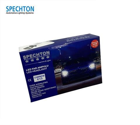 SPECHTON 9V-24V H7 CSP LED XENON FAR AMPUL SETİ 6000K 11600 LÜMEN 45W