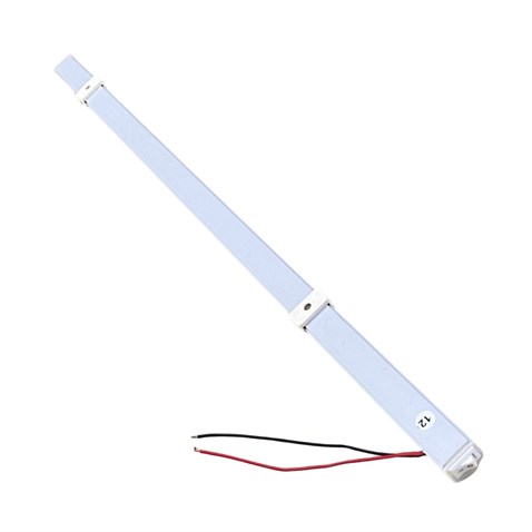 12V FLORESAN TAVAN LAMBASI 33 LEDLİ BEYAZ ANAHTARLI (ŞEFFAF CAM) (47 CM)
