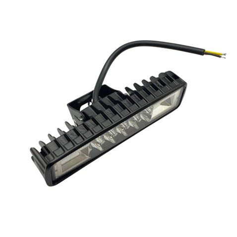 10V-30V LED ÇALIŞMA LAMBASI (OFF-ROAD) SARI-BEYAZ 15W SARI ÇAKARLI (151*39 MM)