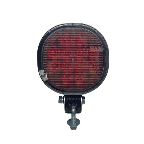 FRISTOM 12V-24V ARKA SİS LAMBASI (KIRMIZI) (12 LEDLİ) (3W) (75 MM) E9