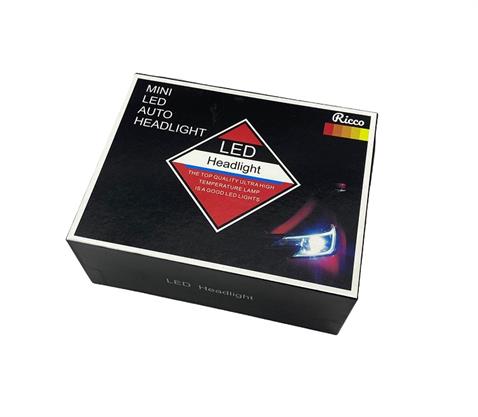 12V-24V HB4 9006 COB LED XENON FAR AMPUL SETİ 10.000K 8000 LÜMEN (BUZ MAVİ)