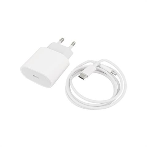 PD-C 20 WATT TYPE-C ŞARJ BAŞLIK ADAPTÖRÜ + ŞARJ KABLOSU (TYPE-C) (70 CM) IPHONE