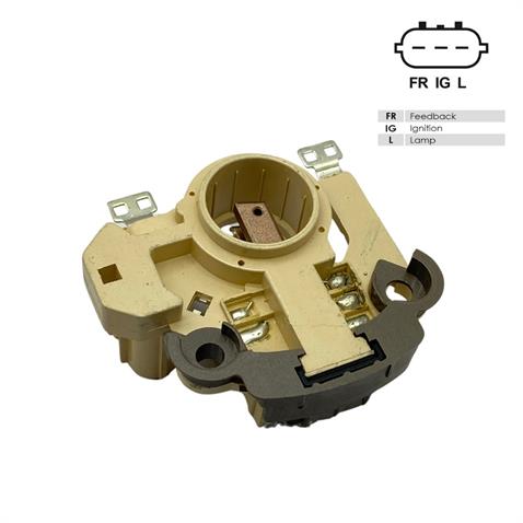 12V KÖMÜRLÜ KONJEKTÖR MITSUBISHI TİPİ (3 FİŞ DİK SOKET) (FR IG L) HONDA KOREA