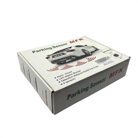 PARK SENSÖRÜ SES İKAZLI+OVAL GÖSTERGELİ (SES AYARLI) (18 MM) SİYAH