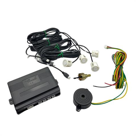 PARK SENSÖRÜ SES İKAZLI (SES AYARLI) (18 MM) BEYAZ