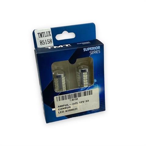 12V 93 AMPUL 33 LEDLİ KIRMIZI (MERCEKLİ) CB (2 AD)