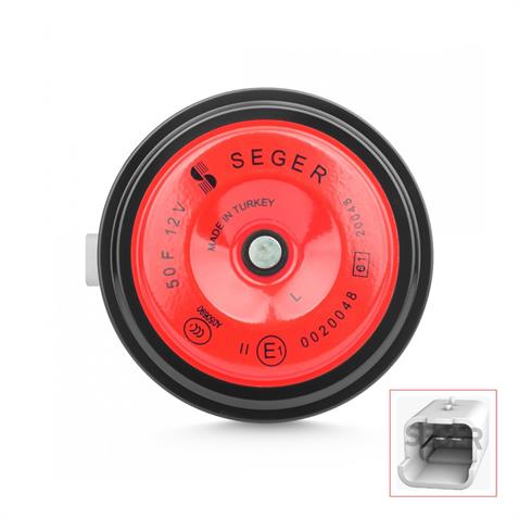 SEGER 12V DİDİT KORNA 335 HZ KALIN SES (SICMA3 SOKETLİ) (ADET) CITROEN-PEUGEOT