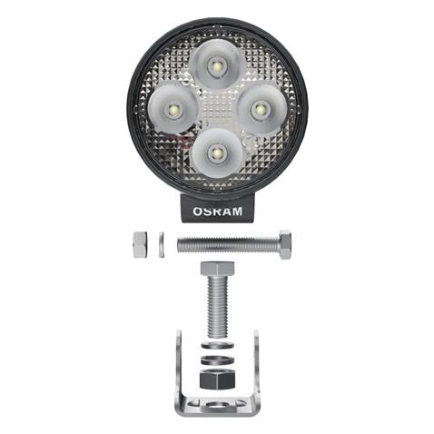 OSRAM 12V-24V OFF-ROAD ÇALIŞMA LAMBASI YUVARLAK (4 LEDLİ) 22W 6000K 1150 LUM (240MT MESAFE) (83 MM)