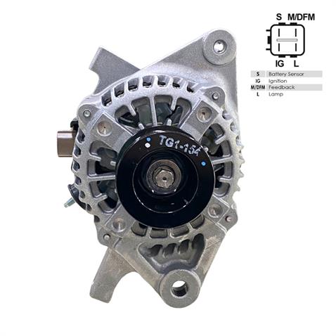 DENSO 12V ALTERNATÖR DİNAMO 80 A (4 FİŞ) (S-M/DFM-IG-L) TOYOTA AURIS/COROLLA/URBAN CRUISER/YARIS