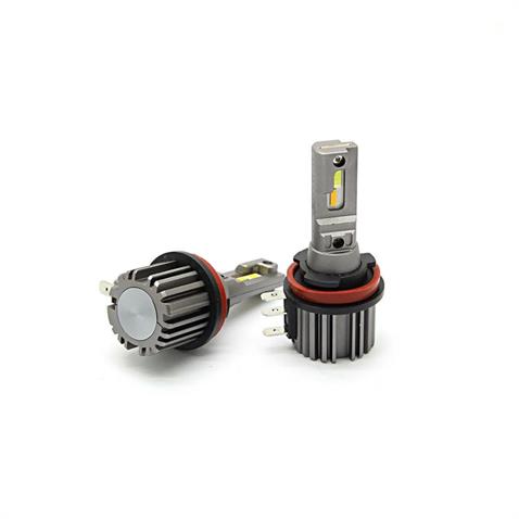 PHOTON 12V-24V H15 CSP LED XENON FAR AMPUL SETİ 6000K 9500 LÜMEN FANSIZ SARI-BEYAZ