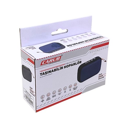 CARUB TAŞINABİLİR KABLOSUZ BLUETOOTH HOPARLÖR