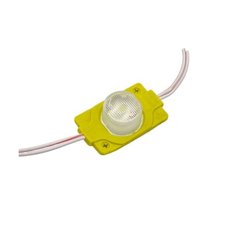 12V PARMAK LAMBA (MODÜL LED) (SARI) (?*? MM)