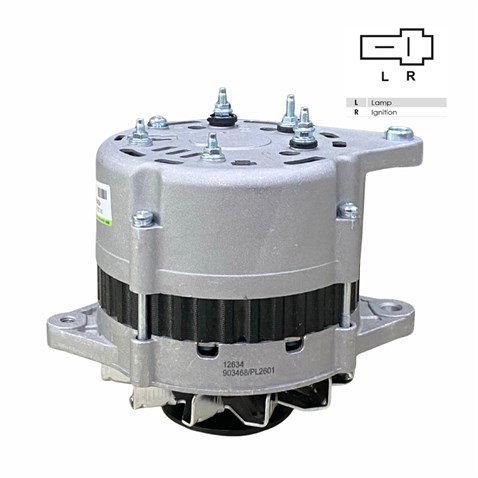 12V ALTERNATÖR DİNAMO HITACHI TİPİ 80 A (L-R) JOHN DEERE-YANMAR