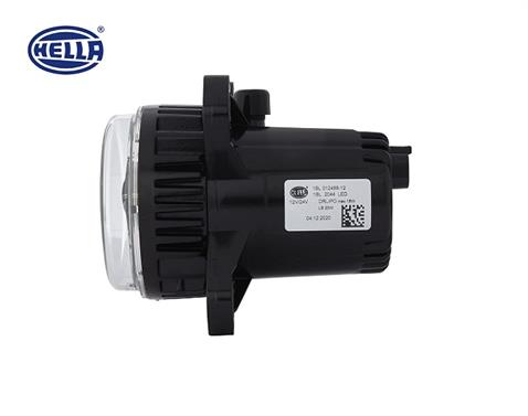 HELLA 12V-24V LED FAR MERCEKLİ (KISA HÜZME) (GÜNDÜZ SÜRÜŞ LEDLİ) (YUVARLAK 90 MM) SOL