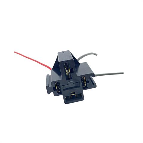 RÖLE SOKETİ (RÖLE YUVASI) (4 UÇLU/5 UÇLU 80 A) (2 UÇ KÜÇÜK / 3 UC BÜYÜK) (6.3 MM / 9.5 MM) (KABLOLU)