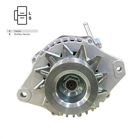 24V ALTERNATÖR DİNAMO 100 A (ÇİFT FİŞ) (L-S) (VAKUMLU) ISUZU TURKUAZ OTOBÜS/KAMYON