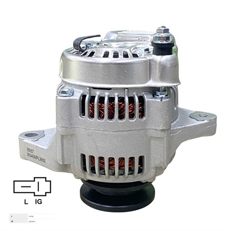 12V ALTERNATÖR DİNAMO NIPPON DENSO TİPİ 45 A (2 FİŞ) (IG-L) DAIHATSU HIJET-JOHNDEERE-FORKLİFT