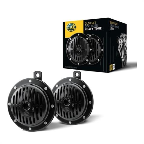 HELLA 24V DİDİT KORNA SÜPERTON 310/380 HZ (130 MM) (TAKIM)