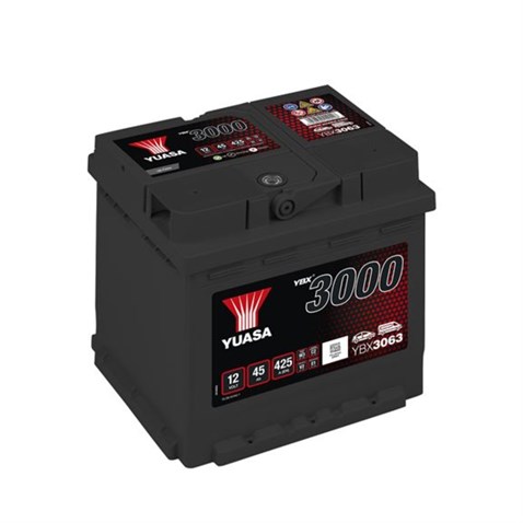 YUASA 12V 45 AH AKÜ 425 A (EN) (201*175*175) (ALÇAK)