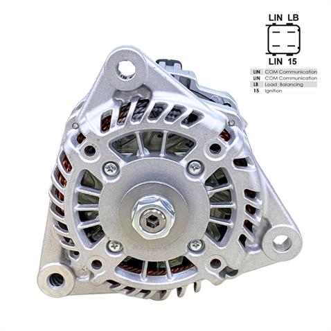 MITSUBISHI 24V ALTERNATÖR DİNAMO 120 A (LIN-LB-LIN-15) MAN TGL/TGM/TGS/TGX