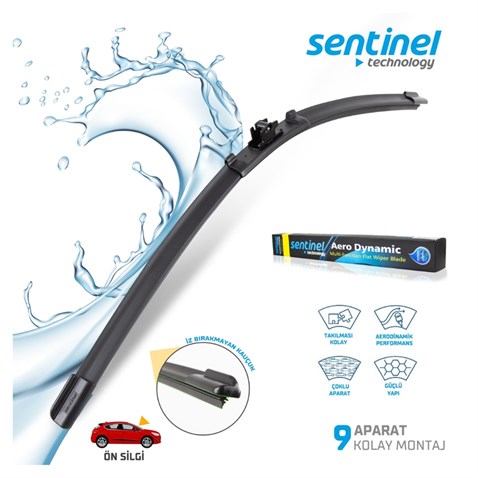 SİLECEK SÜPÜRGESİ 450 MM AEROTWIN (9 APARATLI)